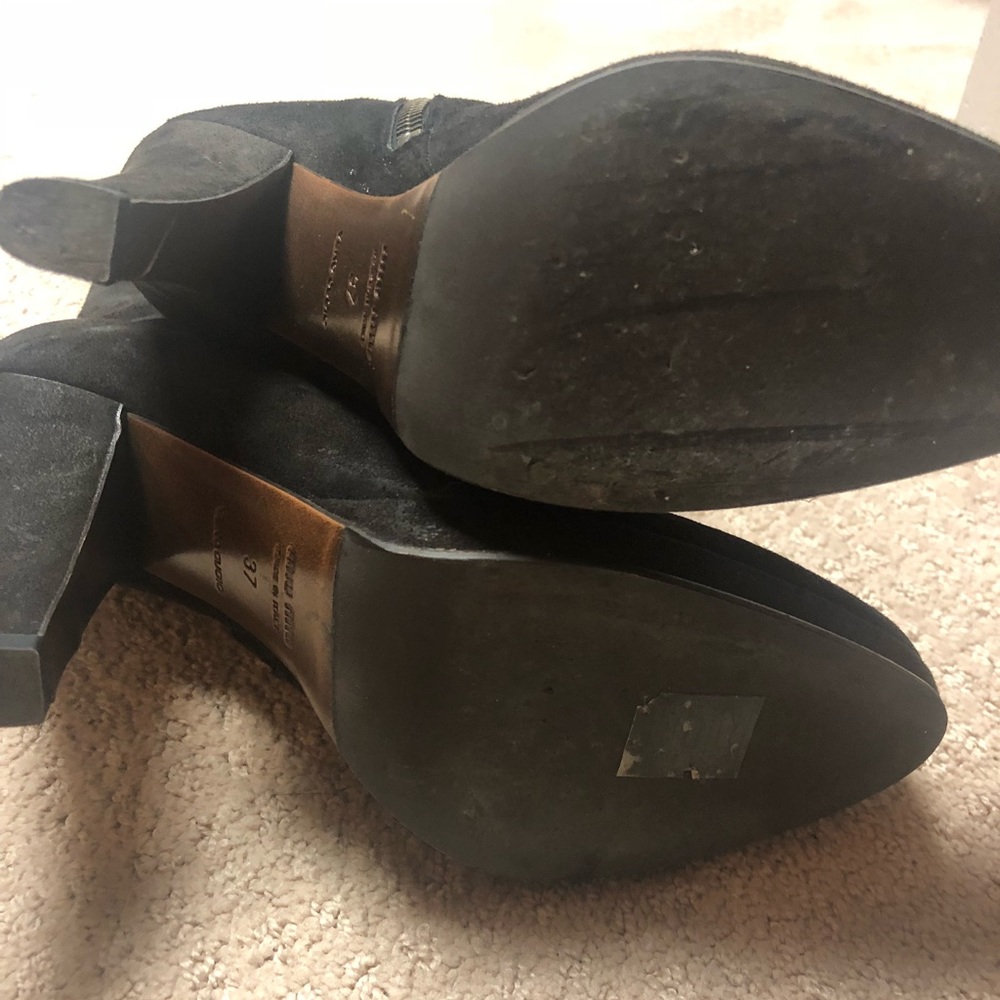 Miu Miu Brown Suede Platform Boots - image 5